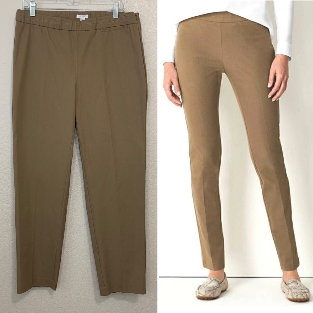 NWOT J. Jill Precision Stretch Slim- Leg Pants, Size 16